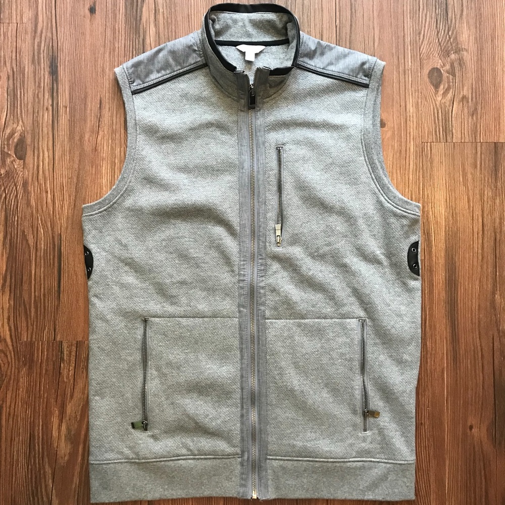 Calvin Klein gray warming vest NWOT size Medium